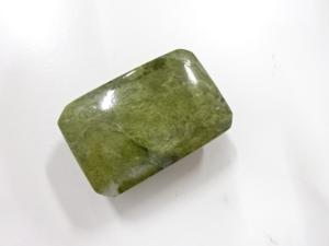 アンティーク　天然石　帯留め